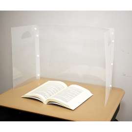 Personal Space Desk Dividers, PreK-Elementary, Frosted, Single