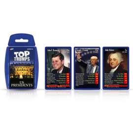 US Presidents Top Trumps Card Game