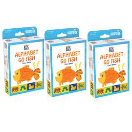 The World of Eric Carle Alphabet Go Fish Card Game, Pack of 3