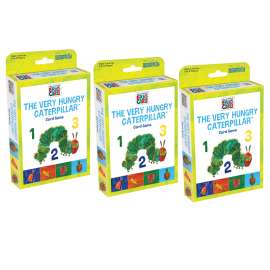 The World of Eric Carle The Very Hungry Caterpillar Card Game, Pack of 3