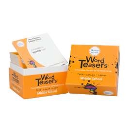 Middle School Conversation Starter Flash Card, 150 Questions