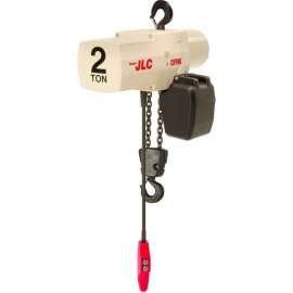 Coffing JLC 2 Ton, Electric Chain Hoist, 20' Lift, 8 FPM, 115/230V