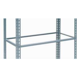 Additional Shelf, Single Rivet, No Deck, 36"W x 18"D, Gray