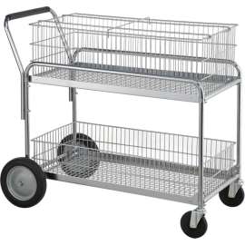 Standard Mail and Office File Cart 200 Lb. Capacity