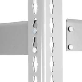 Global Industrial Expandable Starter Rack 48x18x84 3 Level Wire Deck 1500 lb. Cap Per Deck GRY