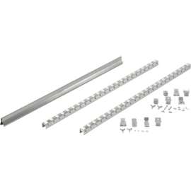 Global Industrial Gravity Carton Flow Roller Track Kit 36"