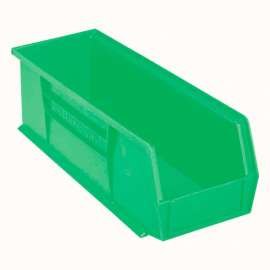 Akro-Mils AkroBin Plastic Stack & Hang Bin, 5-1/2"W x 14-3/4"D x 5"H, Green
