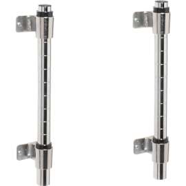 Nexel Chrome, Wall Mount Post Kit, 14"H