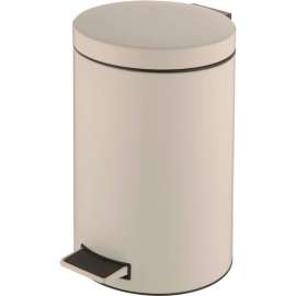 Global Industrial 3-1/2 Gallon Step On Trash Can - White