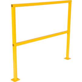 Square Steel Guard Rail 42"H X 48"L