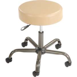 Interion Antimicrobial Medical Stool - Vinyl - Beige