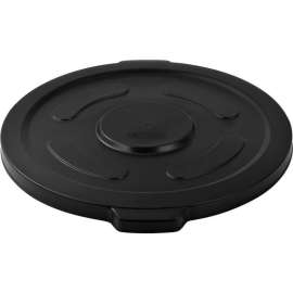 Global Industrial Plastic Trash Can Lid - 55 Gallon Black