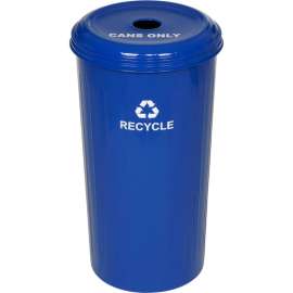 Witt Industries Recycling Can, 20 Gallon, Blue