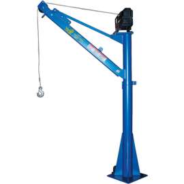 DC Powered Pickup, Trailer & Truck Jib Crane WTJ-E-15-3-DC 1500 Lb.