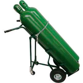 Harper 786-40 Cylinder Hand Truck 10" Solid Rubber Wheels 500 Lb. Cap.