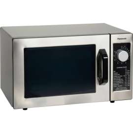 Panasonic NE-1025F, Commercial Microwave Oven, 0.8 Cu. Ft. 1000 Watt, Dial Control