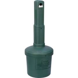 Global Industrial Outdoor Ashtray, 5 Gallon, Green