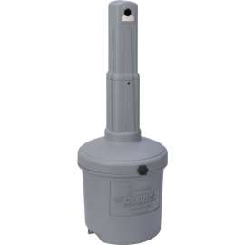 Global Industrial Outdoor Ashtray, 5 Gallon, Gray