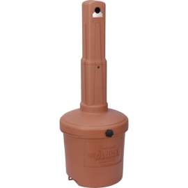 Global Industrial Outdoor Ashtray, 5 Gallon, Terracotta