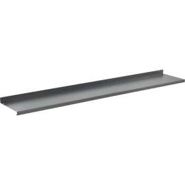 Global Industrial Steel Upper Shelf, 72"W x 12"D, Gray