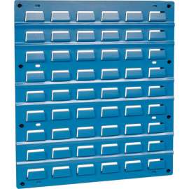 Global Industrial Steel Louver Panel, 18"W, Blue