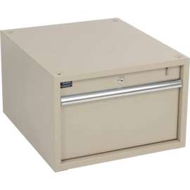 Global Industrial Steel Drawer W/ 125 Lbs Capacity, 17-1/4"W x 20"D, Tan