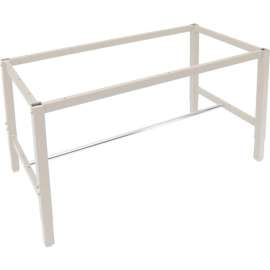 Global Industrial Workbench Frame W/ Adjustable Leg, 57-5/8"W x 27-9/16"D, Tan