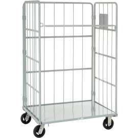 Global Industrial Folding Truck, 1200 lb. Capacity, 43"L x 32"W x 67"H, Gray