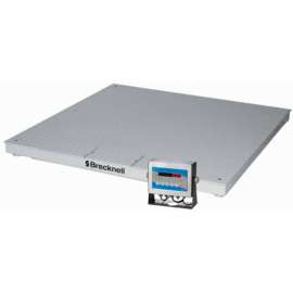 Brecknell DCSB Series NTEP Floor Scale W/LED Indicator, 4'x4', 5,000 lb x 1 lb
