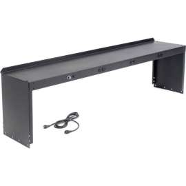 Global Industrial Power Riser, 96"W x 15"D, Black