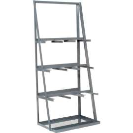Vertical Bar Rack 36"W x 24"D x 84"H - All Welded