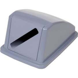 Global Industrial Recycling Paper Lid, Gray
