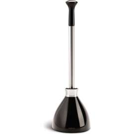 simplehuman Toilet Plunger - Black BT1086