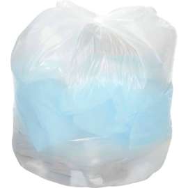 Global Industrial Medium Duty White Trash Bags - 55 to 60 Gal, 0.7 Mil, 100 Bags/Case