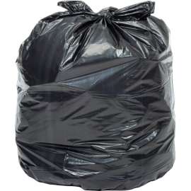 Global Industrial Light Duty Black Trash Bags - 2 to 4 Gal, 0.23 Mil, 2000 Bags/Case