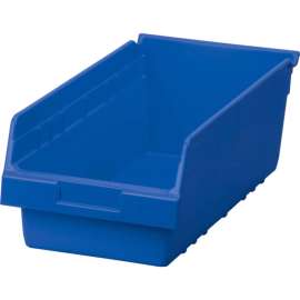 Akro-Mils ShelfMax Plastic Nesting Storage Shelf Bin 30088 - 8-3/8"W x 17-7/8"D x 6"H Blue