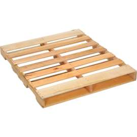 Global Industrial Stackable GMA Pallet, New Hardwood, 4-Way, 48"x40", 2800 Lb Stat Cap