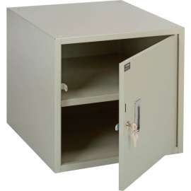 Global Industrial Steel Cabinet, 17-1/4"W x 20"D, Tan