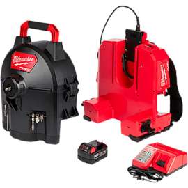 Milwaukee 2775E-211 M18 FUEL SWITCH PACK Cordless Section Drum Machine Kit-50x5/8