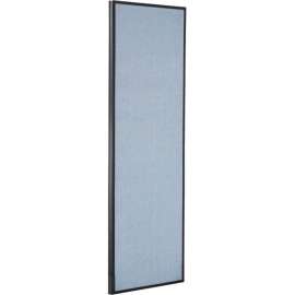 Interion Office Partition Panel, 24-1/4"W x 96"H, Blue