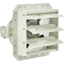 Continental Dynamics 10" Corrosion Resistant Exhaust Fan, 1 Speed, 1/20 HP, Single Phase