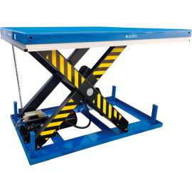 Global Industrial Power Scissor Lift Table, 67" x 47", 8800 Lb. Cap, 41" Raised Height