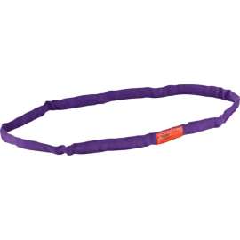 Global Industrial Polyester Round Sling, Endless, 3 Ft, 2600/2100/5200 Lbs Cap