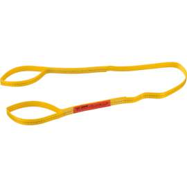 Global Industrial Poly Web Sling, Light Duty, Eye&Eye 6 Ft L x 1 In W, 1200/950/2400 Lbs Cap