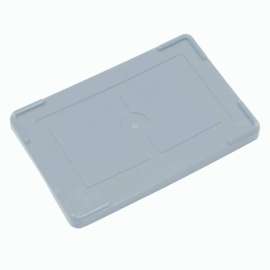 Quantum Storage Systems Lid COV93000 for Plastic Dividable Grid Container, 22-1/2"L x 17-1/2"W, Gray