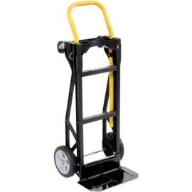 Harper PJD2223A Ultra Lite Nylon 2-in-1 Convertible Hand Truck Semi-Pneumatic Wheels