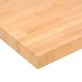 Global Industrial Workbench Top, Maple Butcher Block Square Edge, 48"W x 30"D x 1-3/4" Thick