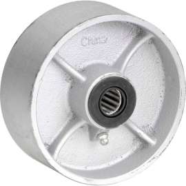 Global Industrial 6" x 2" Semi-Steel Wheel - Axle Size 5/8"