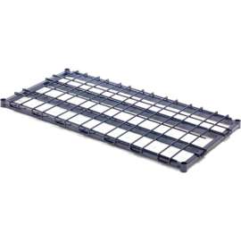 Poly-Z-Brite DS1848Z Heavy Duty Wire Shelf 48"W x 18"D