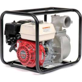 Water Transfer Pump 3" Intake/Outlet 6.5HP Honda Engine
